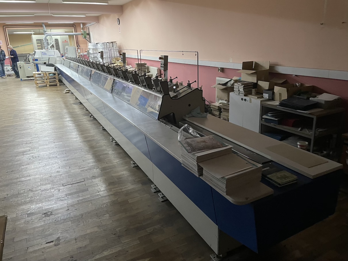 Wohlenberg City 4000 Perfect Binding Line