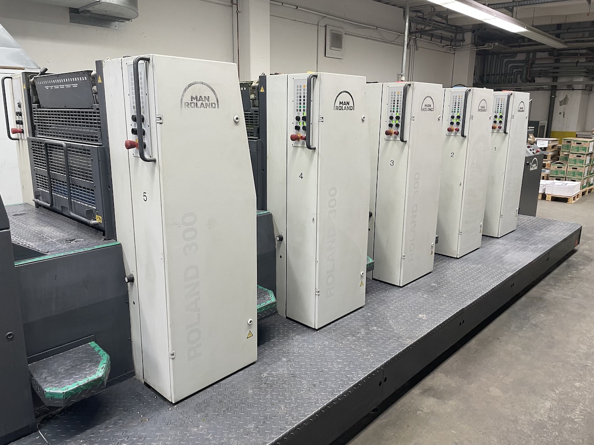 MAN Roland 305 Straight machine