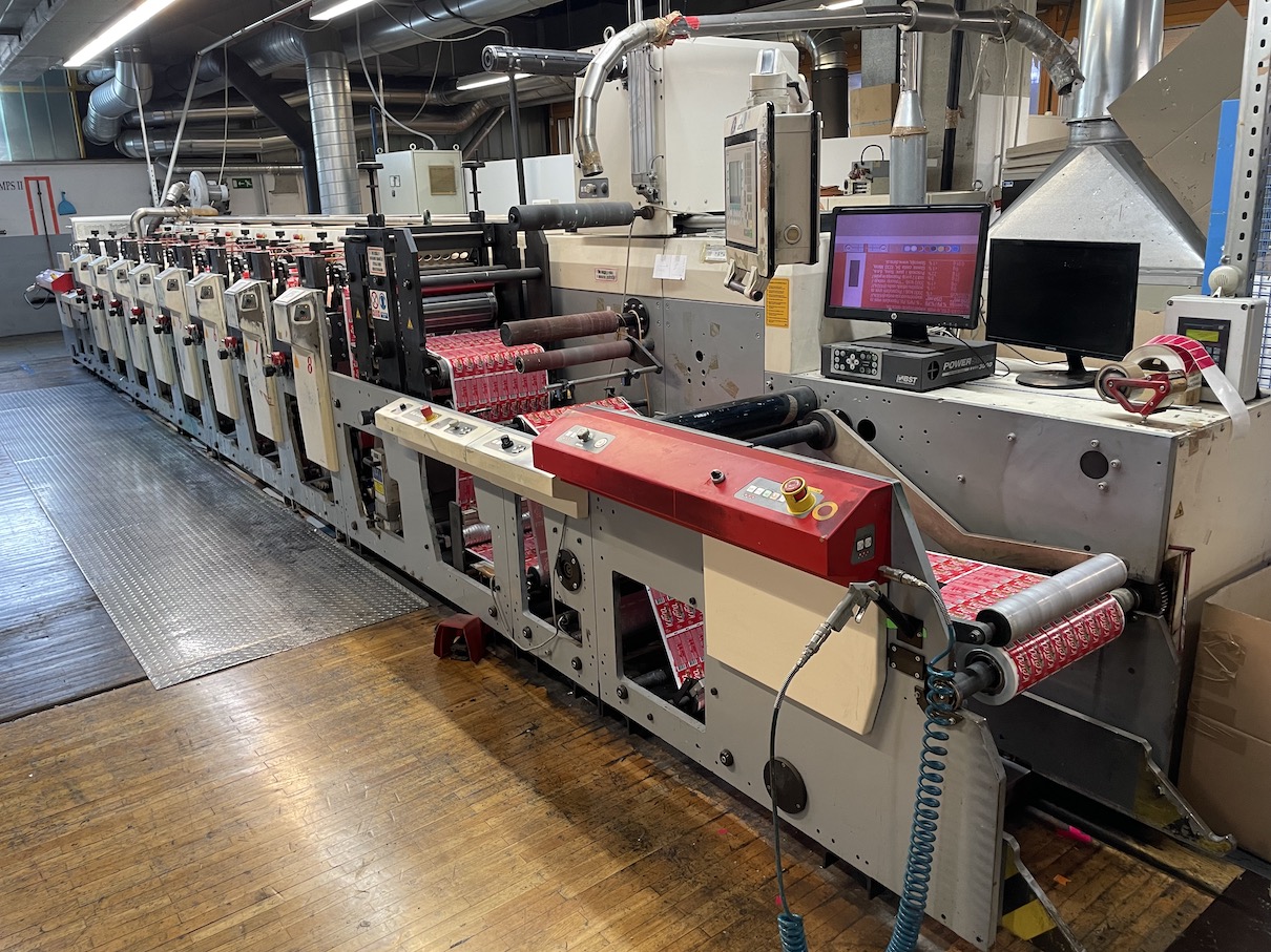 MPS EF 410-8 UV Flexo printing machine