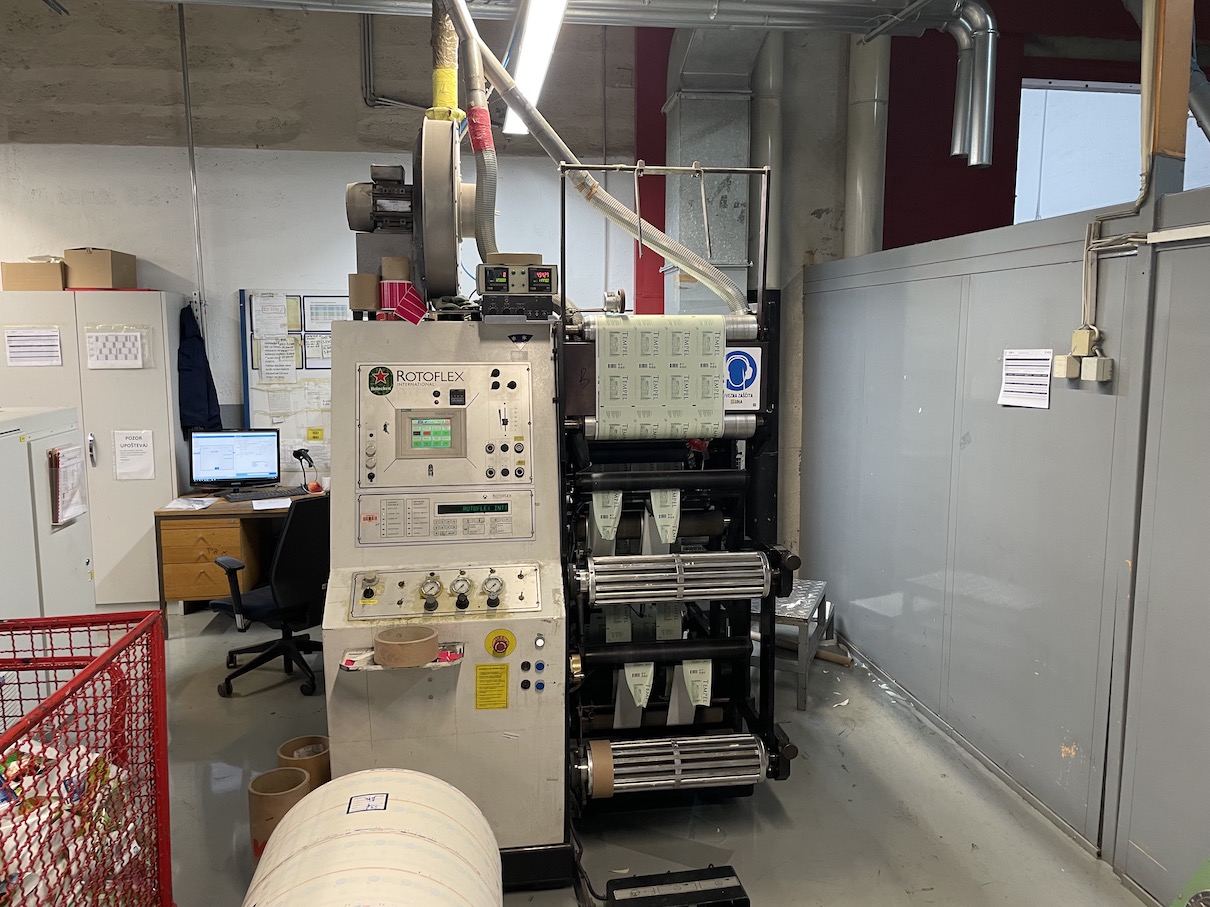 Rotoflex VLI 500 Slitter Rewinder