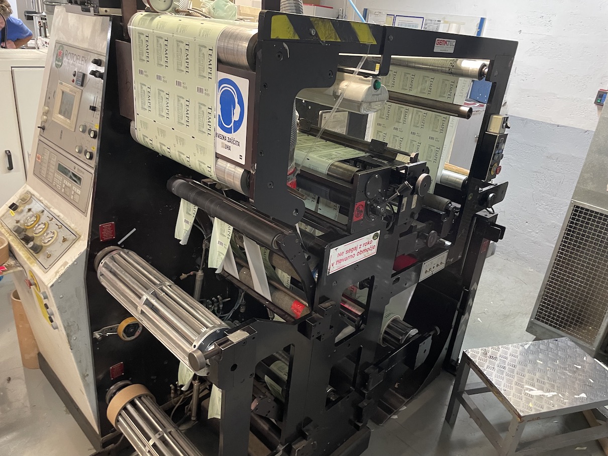 Rotoflex VLI 500 Slitter Rewinder