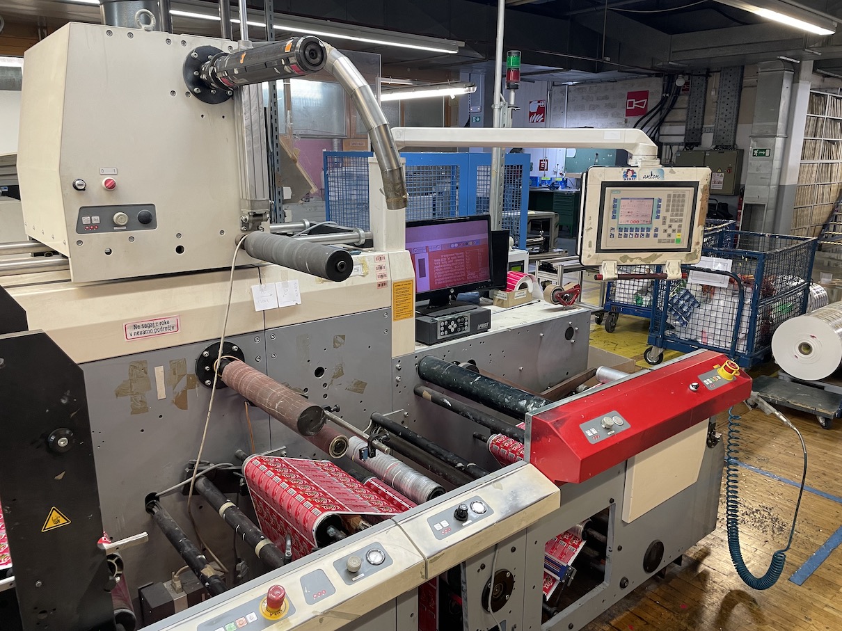 MPS EF 410-8 UV Flexo printing machine