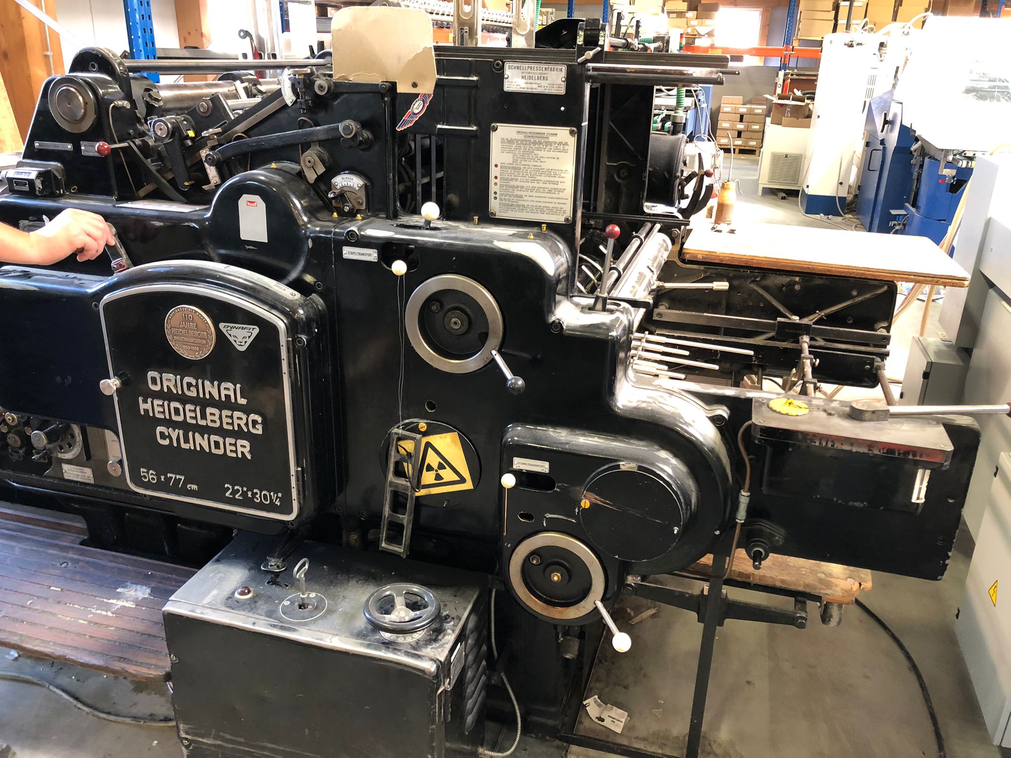 Heidelberg Cylinder SBG 56 x 77