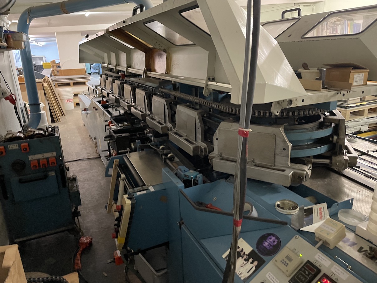 Wohlenberg WB390 Master binder