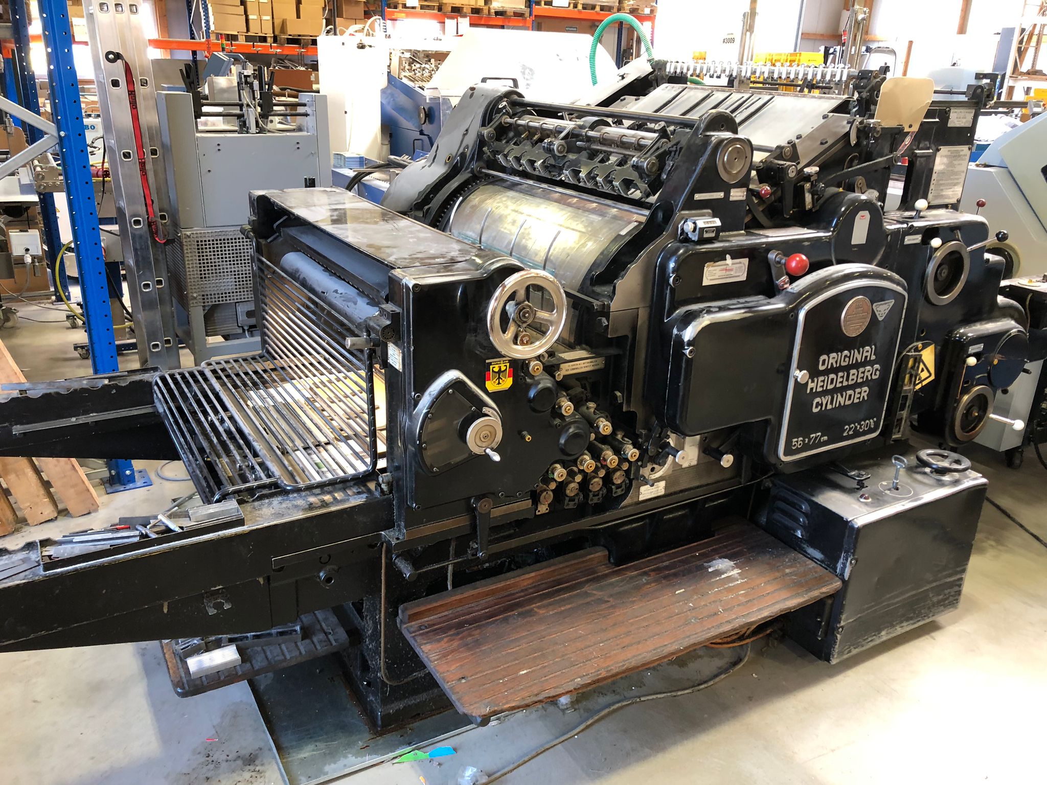 Heidelberg Cylinder SBG 56 x 77