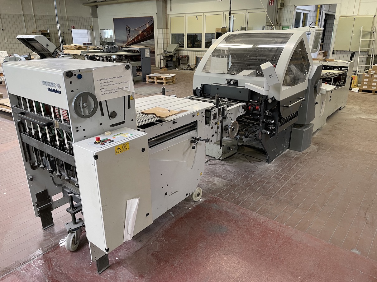 Heidelberg Stahlfolder KH 78-6 KTL