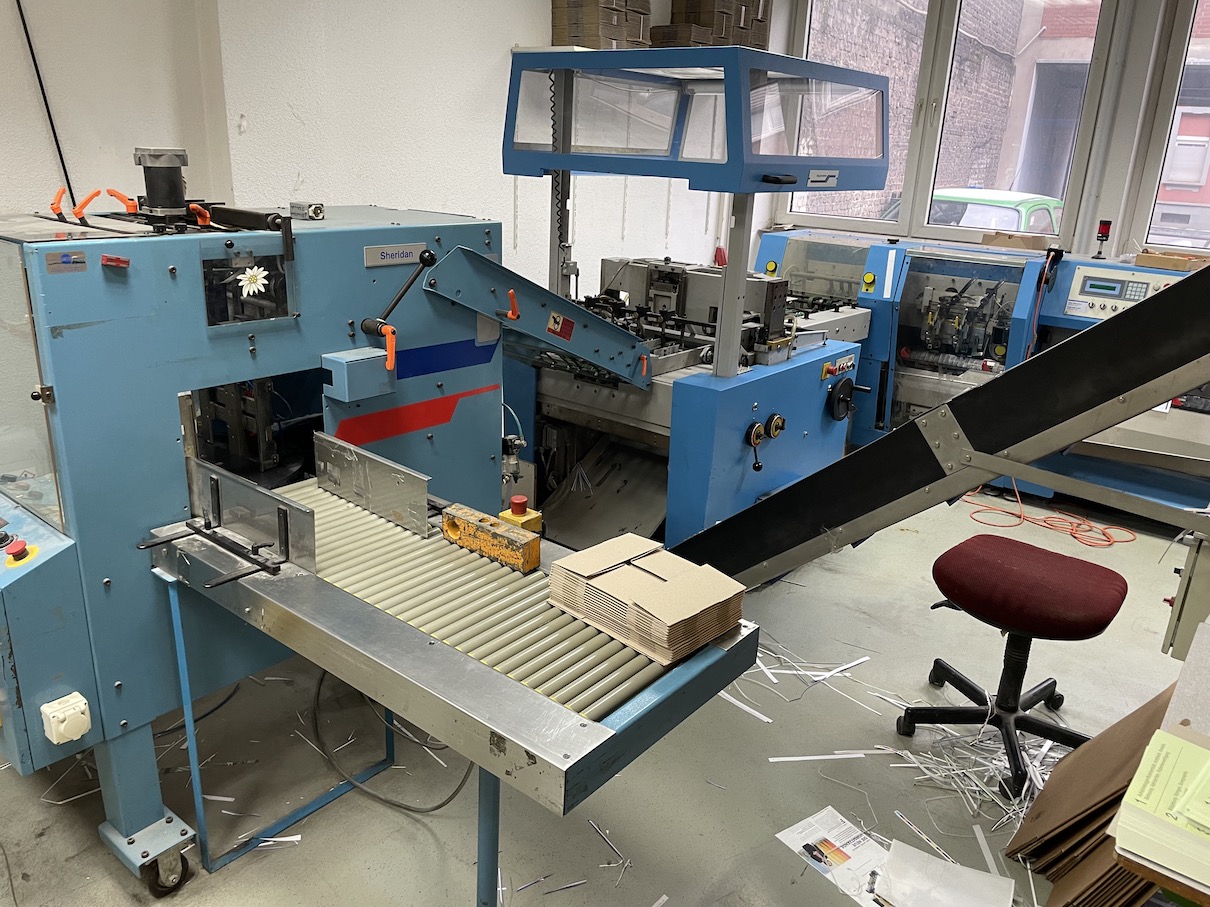 Müller Martini Presto with 7 Feeder