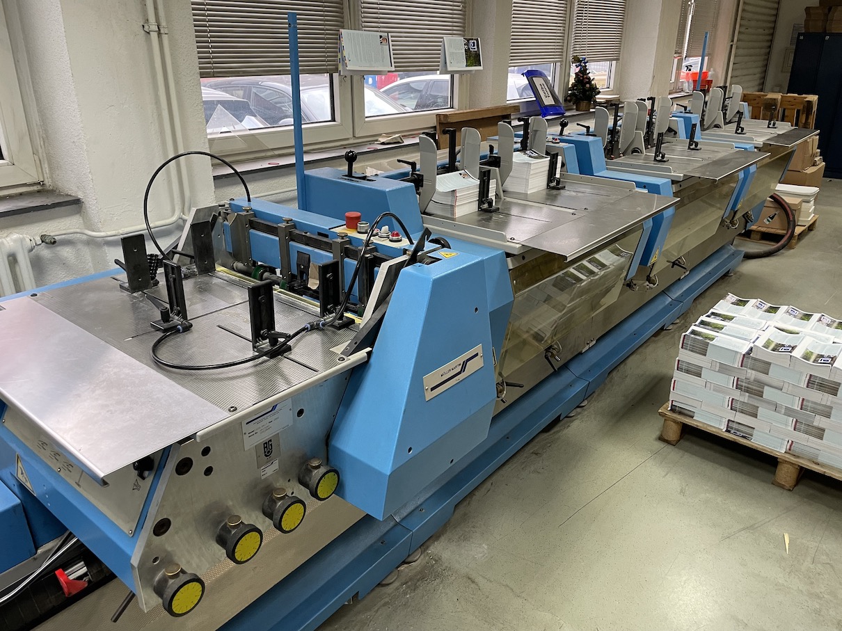 Müller Martini Presto with 7 Feeder