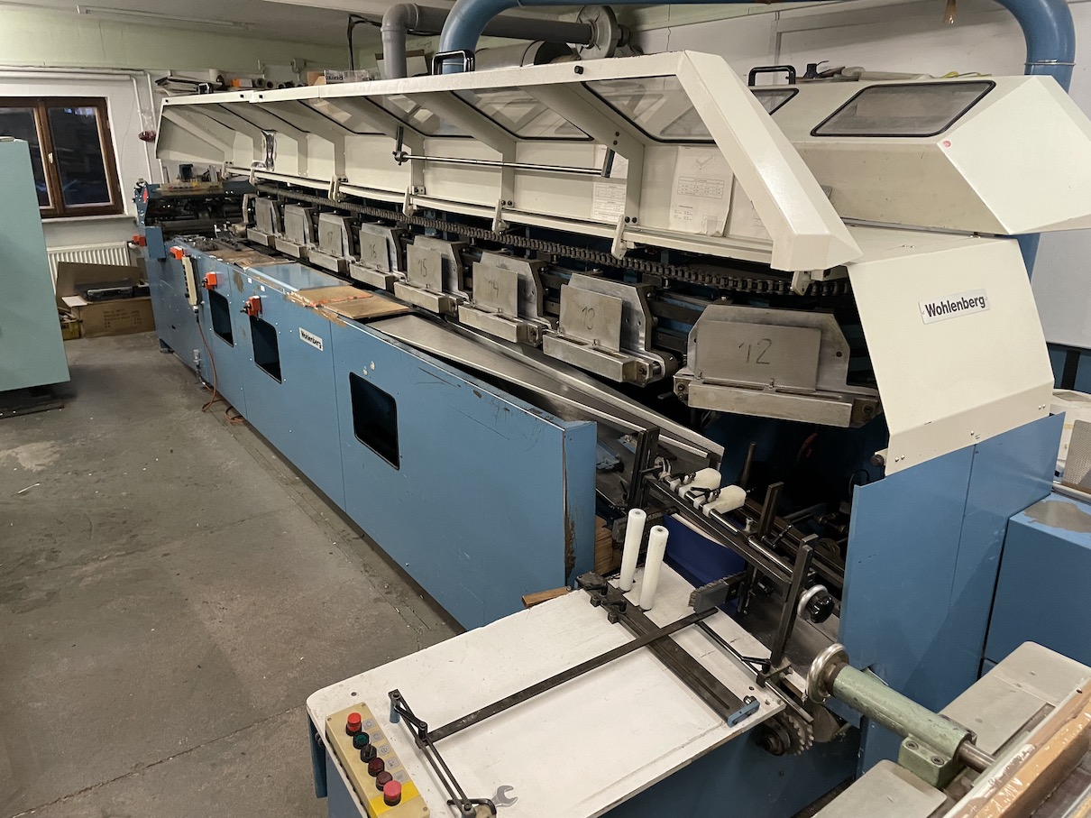 Wohlenberg WB390 Master binder