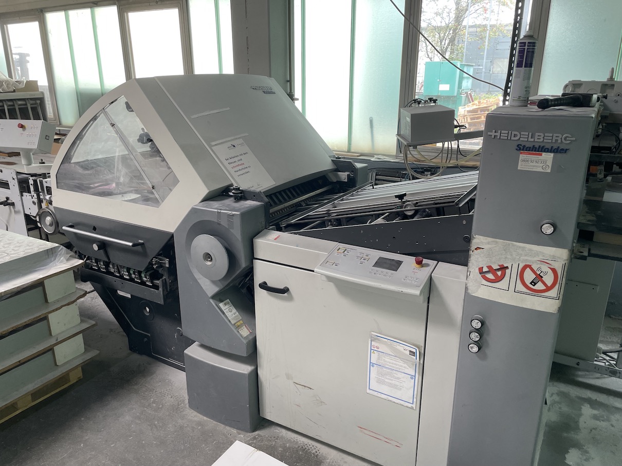 Heidelberg Stahlfolder KH 78-4 KTL