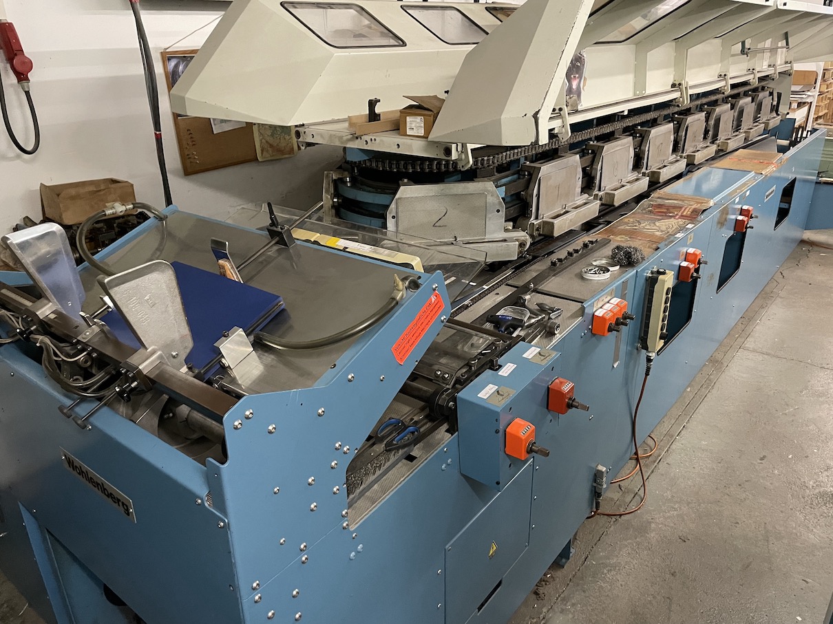 Wohlenberg WB390 Master binder