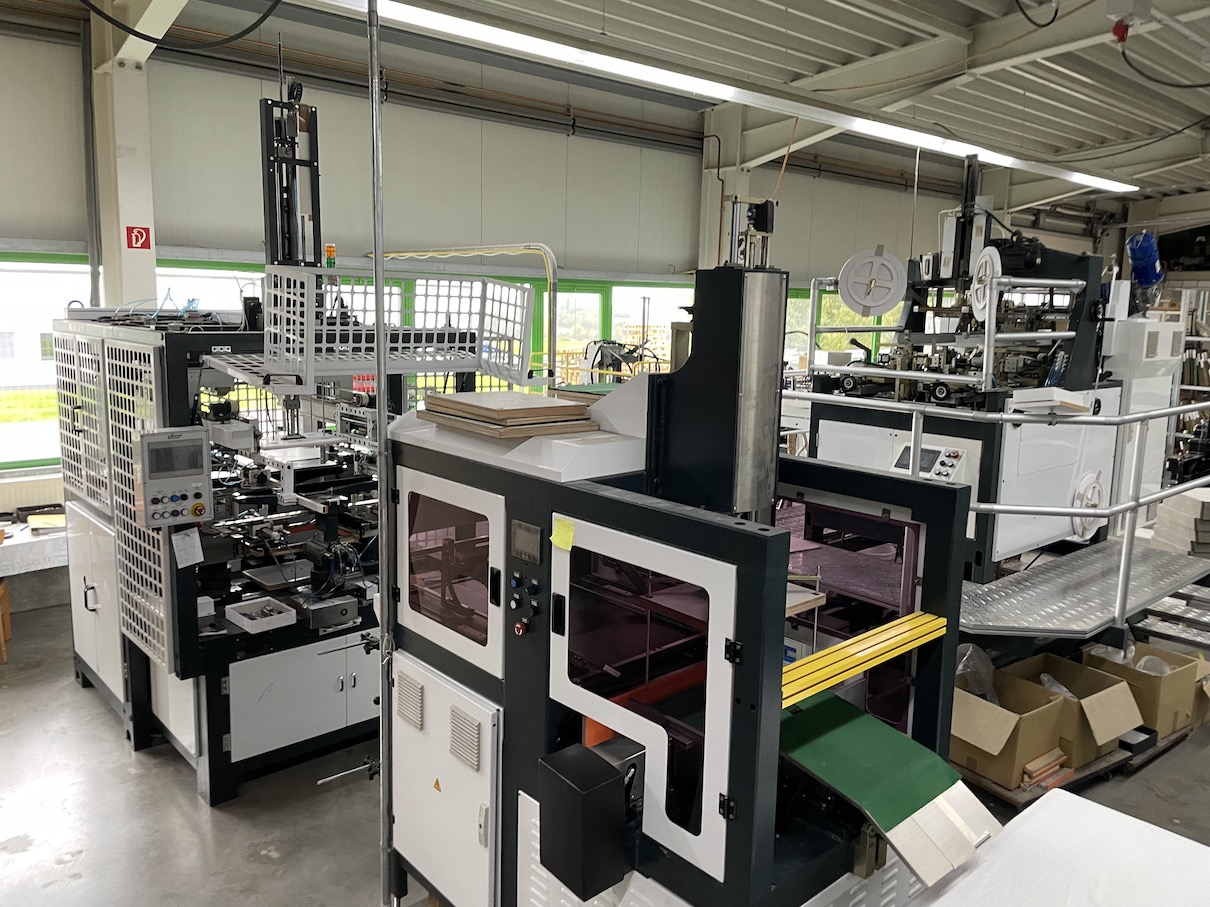 Hongming HM-ZD6418E Automatix Rigid Box Line