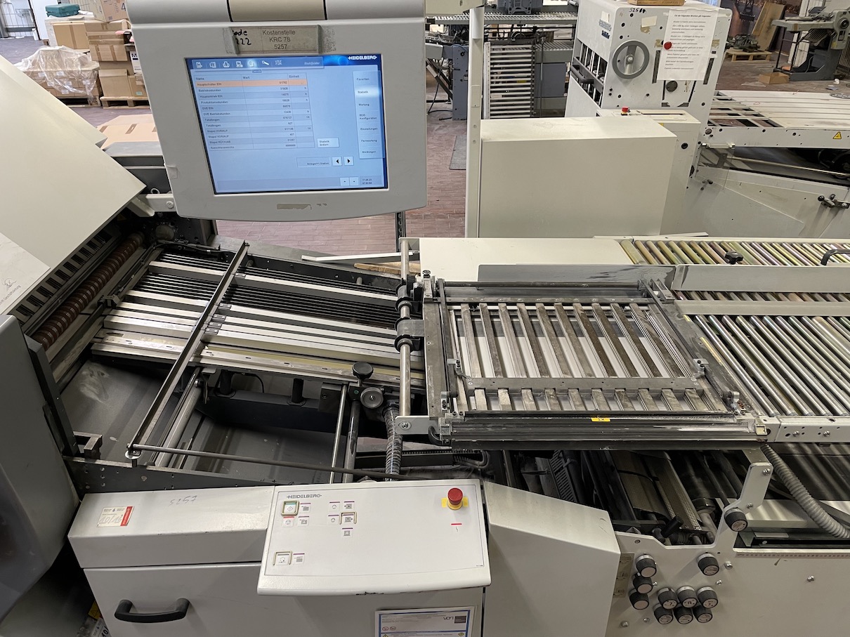 Heidelberg Stahlfolder KH 78-6 KTL