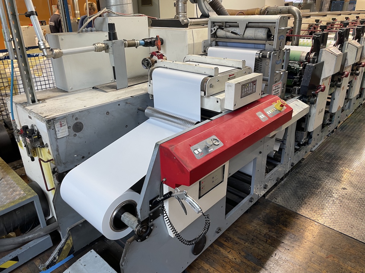 MPS EF 410-8 UV Flexo printing machine