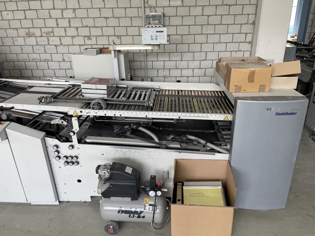 Heidelberg Stahlfolder KH 78-6 KTL