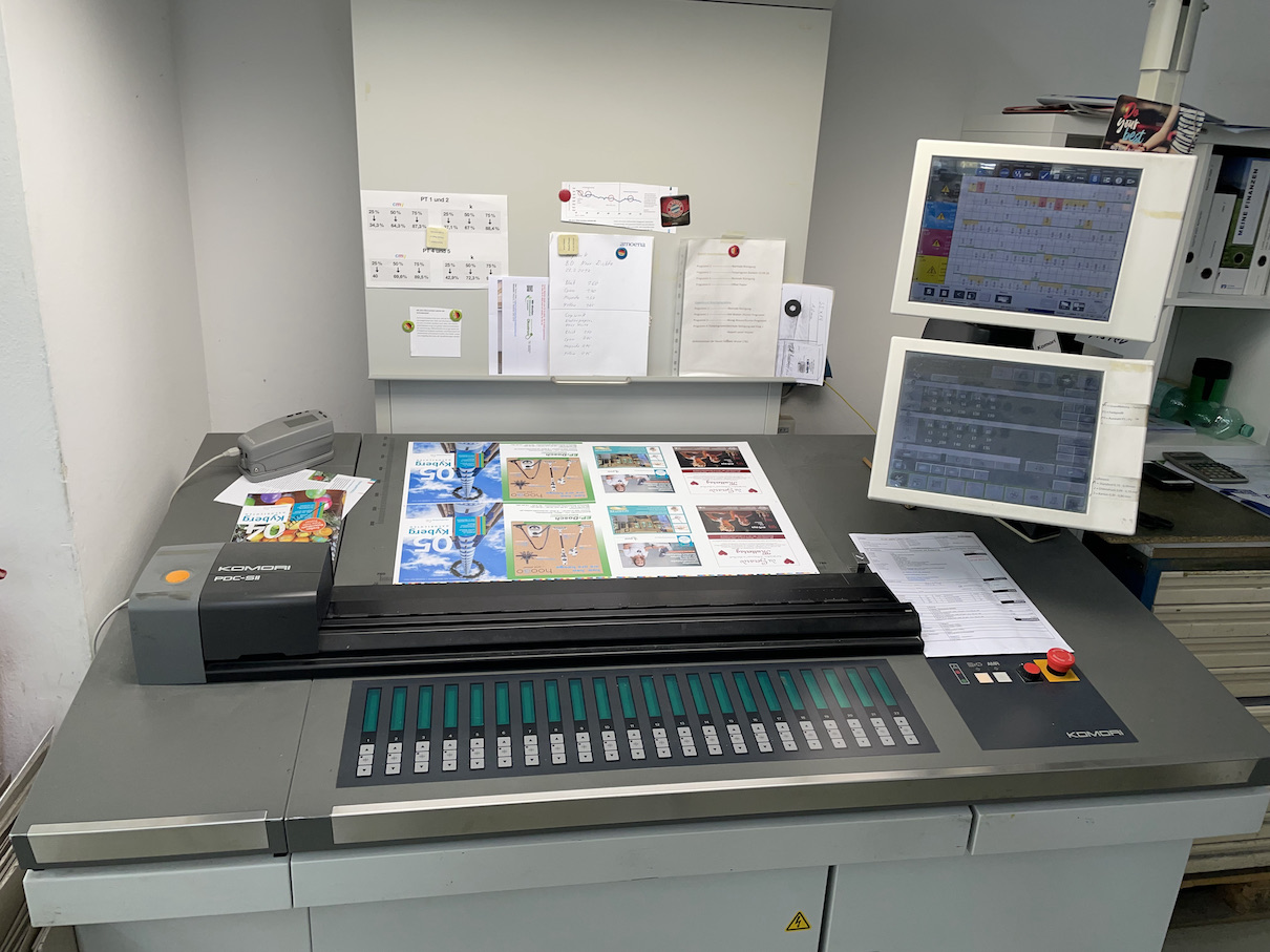 Komori Lithrone LS 529 H-UV