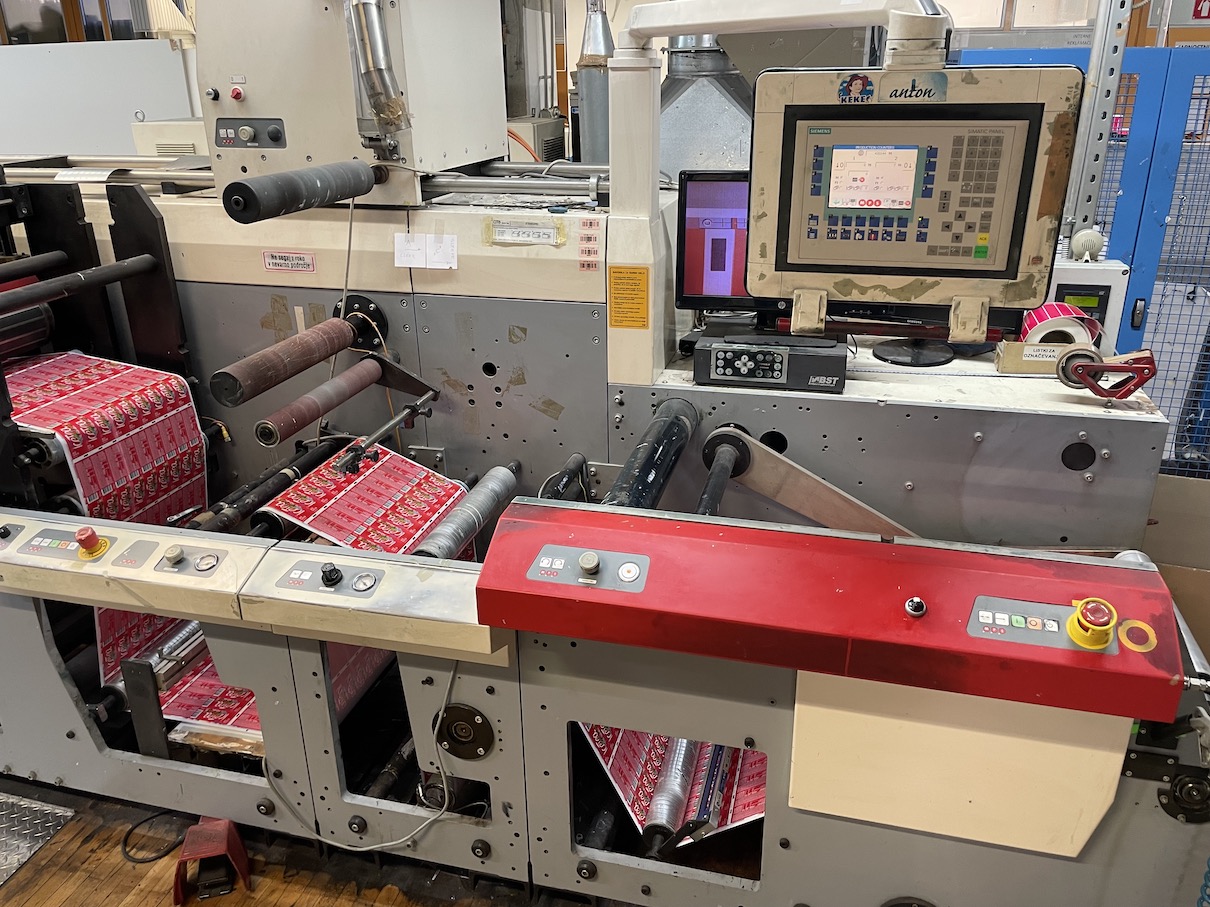 MPS EF 410-8 UV Flexo printing machine