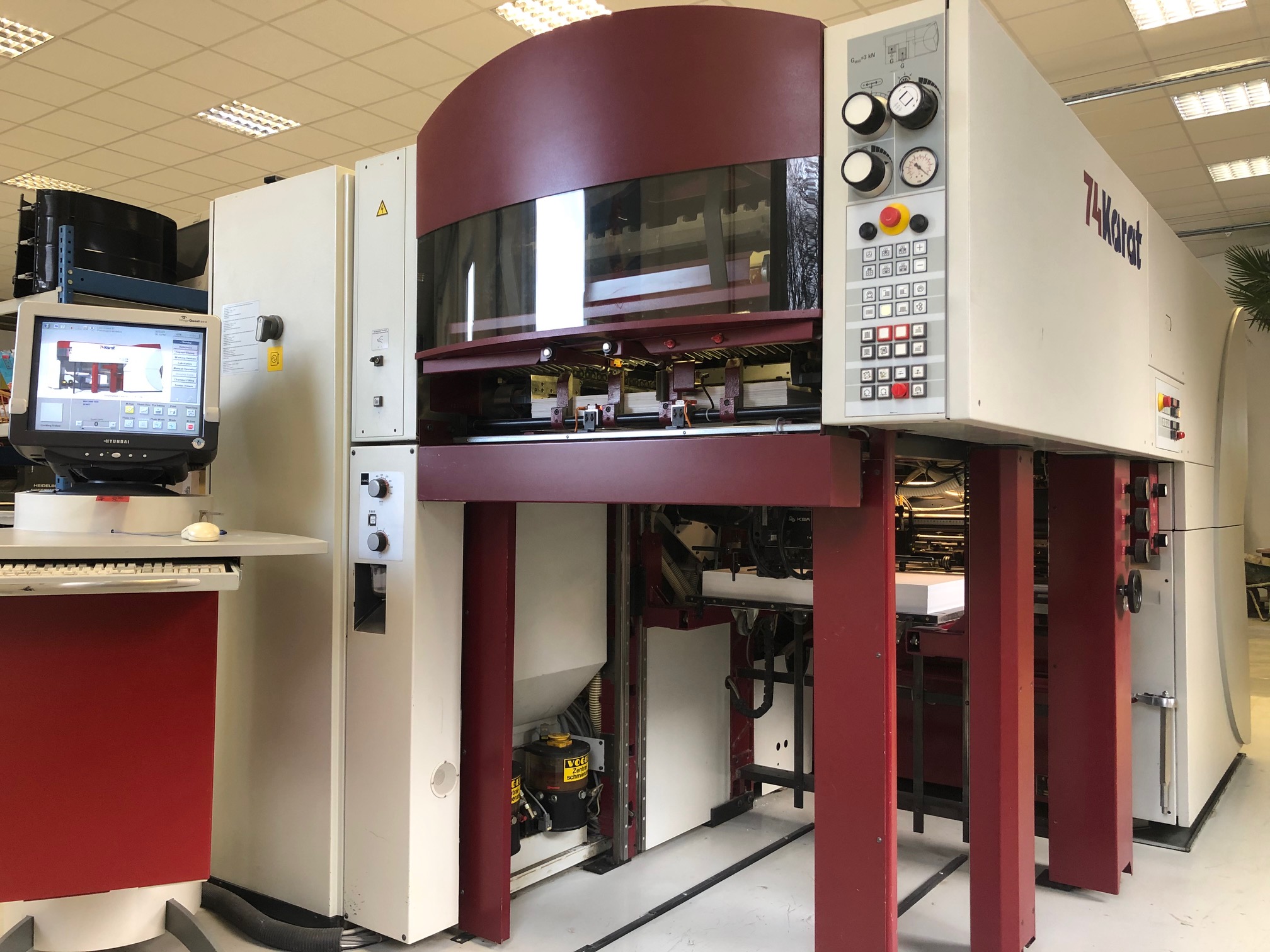 KBA Karat 74-4 DI Press